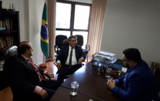Deputado Federal eleito, Nereu Crispim (PSL.RS), visitou a sede do Sinagências