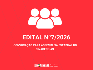CONVOCAÇÃO PARA ASSEMBLEIA ESTADUAL DO SINAGÊNCIAS