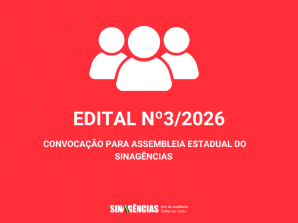 CONVOCAÇÃO PARA ASSEMBLEIA ESTADUAL DO SINAGÊNCIAS