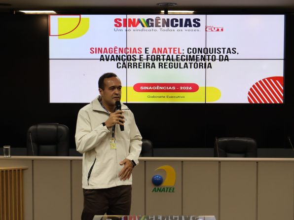 Sinagências prestigia recepção de novos servidores da Anatel