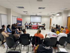 Sinagências realiza planejamento de gestão e ciclo de debates com lideranças sindicais