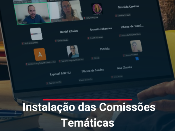 Nomeação das Comissões Temáticas marca avanço na organização do Sinagências